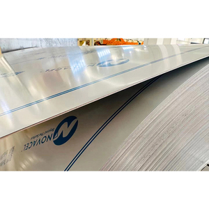 Plaque en acier inoxydable 304/304L de 3/8 po (0,375 po) d'épaisseur, finition brute, feuille dure avec film - Product Image 2