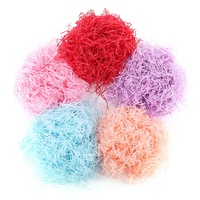Gekräuseltes Papier-Raffia, Recycelbares Papierfüllmaterial für Geschenkbox-Verpackungen