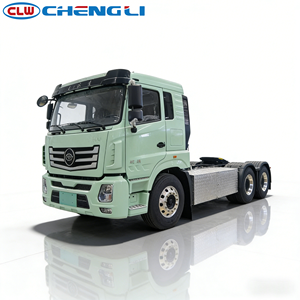 Tracteur électrique direct usine 6x4, puissance de pointe 840 kW, batterie LFP 400,61 kWh, faible coût d'exploitation pour les trajets courts, OEM ODM - Product Image 2
