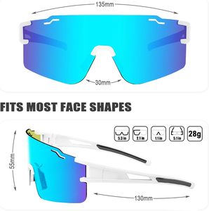 Lunettes de protection sportives personnalisées UV400 pour la course à pied et le vélo, verres PC violets, lunettes de cyclisme et de conduite en plein air pour femmes - Product Image 4