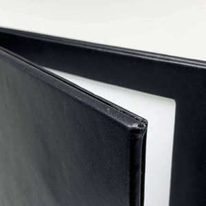 Restaurante Electrónico 2 Luz Vista LED Iluminación PU Cuero Menú Carpeta Doble Panel Menú Libro - Product Image 2