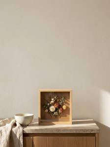 กล่องโชว์แบบ Shadow Box ทำจาก MDF คุณภาพดี เป็นมิตรกับสิ่งแวดล้อม ราคาโรงงาน พร้อมพิมพ์ UV สำหรับงานศิลปะดอกไม้แห้งติดผนัง ขนาด 8x8 <span class=keywords><strong>12x12</strong></span> - Product Image 5