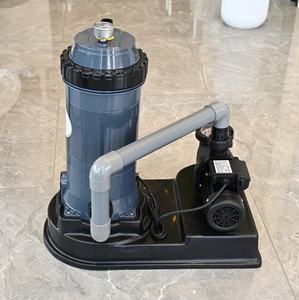 Pikes Cartouches Filtre avec Pompe Combo Prix de Gros Filtre de <span class=keywords><strong>Piscine</strong></span> Couvercle en Plastique Système de Logement d'Eau pour Piscines - Product Image 1