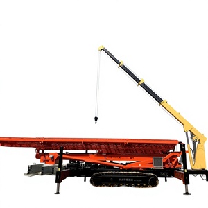 Grúa sobre Orugas Totalmente Hidráulica de 20-35M, Elevador de Construcción con Motor Diésel, Pluma Extensible y Patas Estabilizadoras - Product Image 1