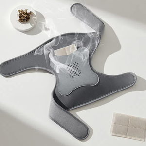 แผ่นประคบร้อนแบบพกพาพร้อมแรงกด 3 ระดับ สำหรับเครื่องนวดไฟฟ้าบริเวณเข่า บรรเทาอาการปวด - Product Image 4