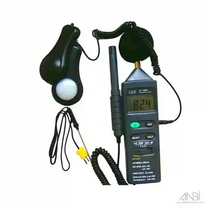 CEM CEM-8820 Medidor Ambiental Digital Multifunción 4 en 1, Medición de Sonido, Humedad y Temperatura, Resolución 0.1, Caja de Regalo, Estuche de Transporte - Product Image 2