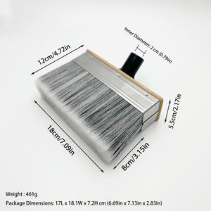 Pinceau applicateur de teinture <span class=keywords><strong>pour</strong></span> terrasse de 7 pouces - Fonctionne sur le bois, le béton et le composite - <span class=keywords><strong>Pour</strong></span> revêtements à base d'eau et d'huile - Product Image 4