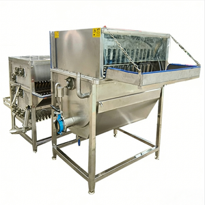 Poultry Quail Hair Feather Removal Machine Automatic High Productivity 220/380V 300-800bp/h Defeathering <strong>Chicken</strong> Scalder <strong>Plucker</strong> - Product Image 6