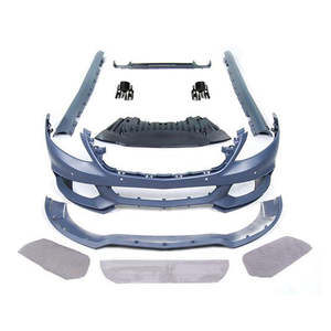 Kit de carrocería completo para coche a <span class=keywords><strong>precio</strong></span> de fábrica W222, kit de parachoques delantero y trasero, kit de faldón lateral difusor de rejillas para Mercedes Benz <span class=keywords><strong>Clase</strong></span> S W222 - Product Image 3