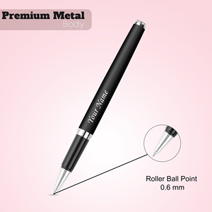 Plastic Black Gel <b>Pens</b> Set with Matt Frosted Finish Wholesale Custom Logo Colored Advertising Promotional Gift Gel Ink <b>Pen</b> - Product Image 3