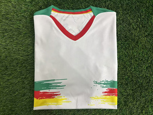 Ensemble de maillots de <span class=keywords><strong>football</strong></span> Maillots de <span class=keywords><strong>football</strong></span> à séchage rapide Adultes <span class=keywords><strong>Cameroun</strong></span> Home KIT Maillot de <span class=keywords><strong>football</strong></span> camerounais personnalisé - Product Image 4