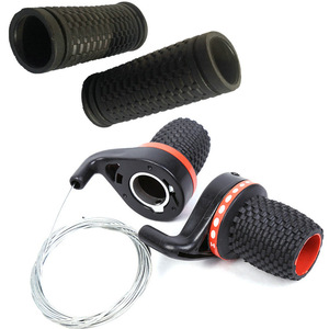 Palanca de cambios de 6 velocidades para bicicleta de montaña con puños y cable para desviador de bicicleta - Product Image 1