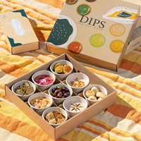 Boîte en papier rose personnalisée pour gâteaux, crêpes, biscuits, donuts, desserts, avec compartiment pour sauce, idéale pour l'emballage à emporter des boulangeries