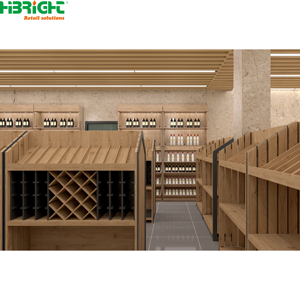 Customized Supermarket Gondola Shelving Retail Display Rack Heavy Duty Metallic Store Shelf Double-Sided for Grocery Store - Product Image 4