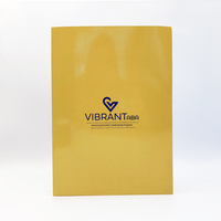 Carpetas de Presentación Personalizadas con Logotipo para la Escuela, Carpeta de Papel Grueso A4, Carpetas de Cartón Personalizadas con Bolsillo para Muestras de Tela