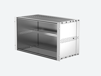 RDEKONO Rittal Schroff Elma 19" 3U 4U 6U CPCI Subrack ATCA VPX CPCI Subrack en aluminium à poutre lourde