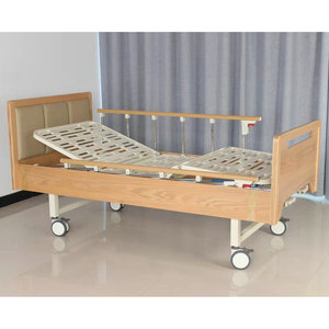 Lit médicalisé Help Health 2000*900 à double manivelle manuelle réglable pour maisons de retraite - Product Image 1