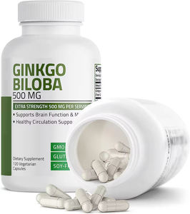Capsules d'extrait de Ginkgo Biloba OLLI Supplément à base de plantes de marque privée OEM/ODM/OBM en dosage de poudre - Product Image 3