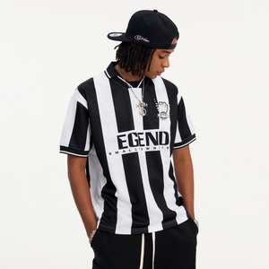 Camisetas de Fútbol Vintage Personalizables al por Mayor, Uniformes de Rugby Personalizados para la Temporada de Verano con Servicio OEM Disponible - Product Image 3
