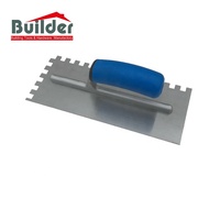 Outils de construction pour la pose de carrelage : Truelle à dents carrées