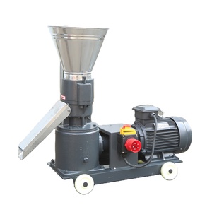 2.2kw 220v 단상 펠레타이저 기계 새로운 중고 목재 바이오 매스 짚 쌀 껍질 나무 톱밥 플랫 다이 링 다이 타입 우드 펠렛
