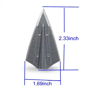 Boogschieten Broadheads 145 Graan Universele Draad 2 Fix Mes Tip Punten Doel Voor Hout Pijl Outdoor Jacht Accessoires