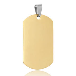 Fabricant en gros de pendentifs personnalisés vierges en métal <span class=keywords><strong>et</strong></span> acier inoxydable, médailles d'identification pour animaux de compagnie, étiquettes nominatives pour chiens à graver, porte-clés - Product Image 2