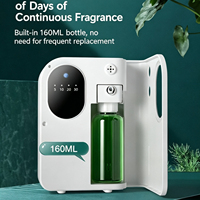 Nouveau diffuseur d'arômes ultrasonique rechargeable 200 ml pour huiles essentielles pures, humidificateur intelligent à air froid pour hôtel et maison