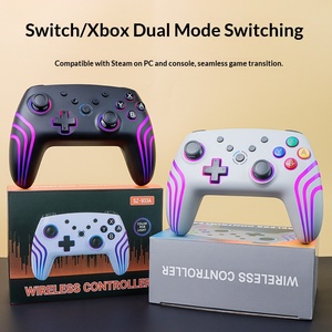Nouvelle manette de jeu sans fil pour NS PRO <span class=keywords><strong>SWITCH</strong></span> Android/iOS/PC avec détection de mouvement six axes, vibration et éclairage RVB - Product Image 4
