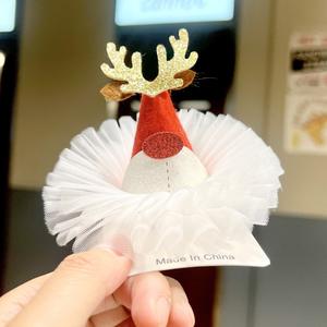 Christmas Hair Clips Set Cute Santa Hat Reindeer Antler Designs Festive Hair Accessories for <b>Women</b> Kids Ideal for Parties - Product Image 5