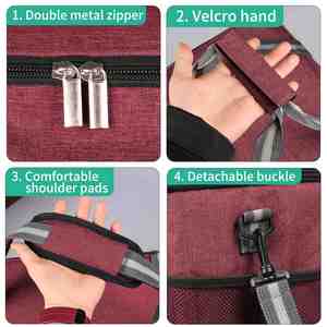 Large Cooler Bag Collapsible Insulated Bags Leakproof Lunch Cooler Tote with Multi-Pockets for Adult - Product Image 2