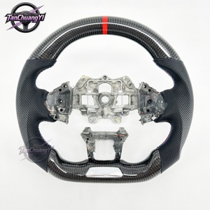 Volant de voiture en fibre de carbone pour Peugeot <span class=keywords><strong>308</strong></span> <span class=keywords><strong>GTI</strong></span> 2014, livraison rapide d'usine - Product Image 1