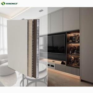 Panneau en nid d'abeille en aluminium léger ignifuge, plaque décorative intérieure, texture marbrée, résistant à l'humidité, panneau en nid d'abeille tout en aluminium - Product Image 6