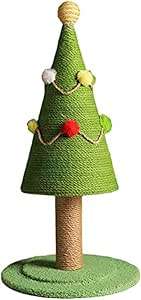 เสารอยขีดข่วนต้นแมวป่านศรนารายณ์หรูหราของเล่นแมวสำหรับวันฮาโลวีนและคริสต์มาสบรรจุในกล่อง - Product Image 5