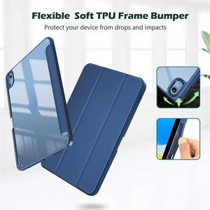 เหมาะสำหรับเคสแท็บเล็ตไอแพดโปร, ขาตั้งอะคริลิกแบบสามพับ, ซิปแม่เหล็กพร้อมช่องใส่ปากกา, เคสป้องกันแท็บเล็ต - Product Image 4