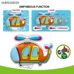Tay trang trí sơn tự làm phim hoạt hình máy bay bóng Mô hình màu mầm non Đồ chơi giáo dục Kit cho trẻ em với bút đầy màu sắc - Product Image 4
