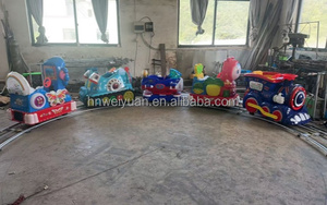 2025 Batterie <span class=keywords><strong>Train</strong></span> Aire de jeux Équipement d'amusement Enfants Électrique Mini Piste Trains Enfants Monter sur le <span class=keywords><strong>Train</strong></span> - Product Image 5