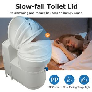 HOMFUL-<span class=keywords><strong>Toilette</strong></span> de camping légère et rotative, accessoire pour camping, accessoire de camping - Product Image 3
