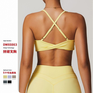 Nuevo sujetador deportivo Lulu para yoga y fitness, estilo europeo y estadounidense, para correr, ropa interior deportiva, top para usar fuera de casa. - Product Image 2