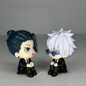 8CM Q <span class=keywords><strong>Ver</strong></span> Jujutsu Kaisen Gojo Satoru Geto Suguru dibujos animados japonés recoger juguete figurita estatua Anime PVC figura - Product Image 1