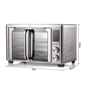<span class=keywords><strong>Forno</strong></span> Elettrico RAF 30L 1800W, <span class=keywords><strong>Forno</strong></span> <span class=keywords><strong>con</strong></span> Funzione Friggitrice ad Aria 6 in 1, <span class=keywords><strong>Forno</strong></span> da Cucina <span class=keywords><strong>con</strong></span> Timer, Controllo della Temperatura, Porta in Vetro, Cottura a Calore Uniforme - Product Image 5