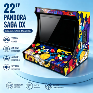 Console Arcade Retrò da Tavolo con Doppio Joystick, Macchina Arcade a Moneta <span class=keywords><strong>per</strong></span> Giochi di Combattimento, 1 Anno di Garanzia, Spagnolo/Giapponese/Inglese - Product Image 4