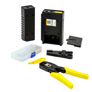 Bộ dụng cụ sửa chữa bảo trì máy tính mạng chuyên nghiệp Noyafa NF-1206, bộ kiểm tra cáp mạng LAN, bộ dụng cụ bóc vỏ và ép dây NF-468 - Product Image 4