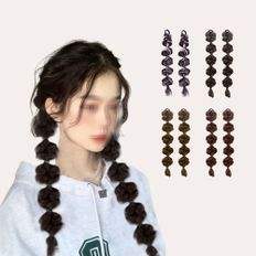 Queues de cheval et queue de cheval essuie-glace Kaming extensions de cheveux humains de haute qualité de style Hip Hop Cosplay - Product Image 1