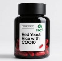 Extrait de Riz Rouge Fermenté Coenzyme Q10 en Capsules – Compléments Alimentaires à Base de Plantes