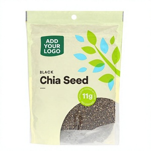 Graines de Chia Noires Naturelles Pureté 99,95% Durée de Conservation 24 Mois Emballage Personnalisé en Sachet Fournisseur Exportateur en Gros - Product Image 1
