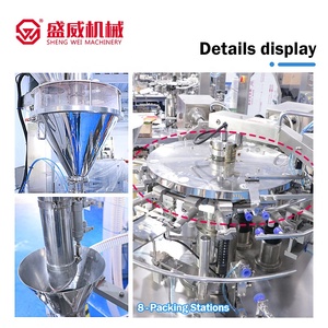 Custom Dry Powder Custard Chili 500G <b>Protein</b> Curry Packaging Filling and 1Kg Laundry Ground <b>Coffee</b> Premade Packing Machine - Product Image 3
