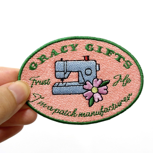 China Customize Your Own Design Embroidered <strong>Patch</strong> Embroidery Badge Sew <strong>on</strong> <strong>Iron</strong> <strong>on</strong> Custom Embroidery <strong>Patch</strong> for Cap - Product Image 3