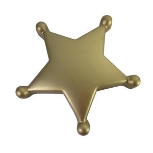Palline Antistress Personalizzate con Logo a Forma di <span class=keywords><strong>Distintivo</strong></span> da <span class=keywords><strong>Sceriffo</strong></span>, Giocattoli Promozionali per Alleviare l'Ansia, Gadget Aziendali, Esercizio per le Mani da Ufficio - Product Image 1