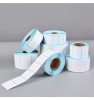 Rouleaux d'étiquettes adhésives thermiques pour adresses postales 150mmx100mm Expédition Étiquettes 4x6 Promotion Supermarché Épicerie Code-barres
